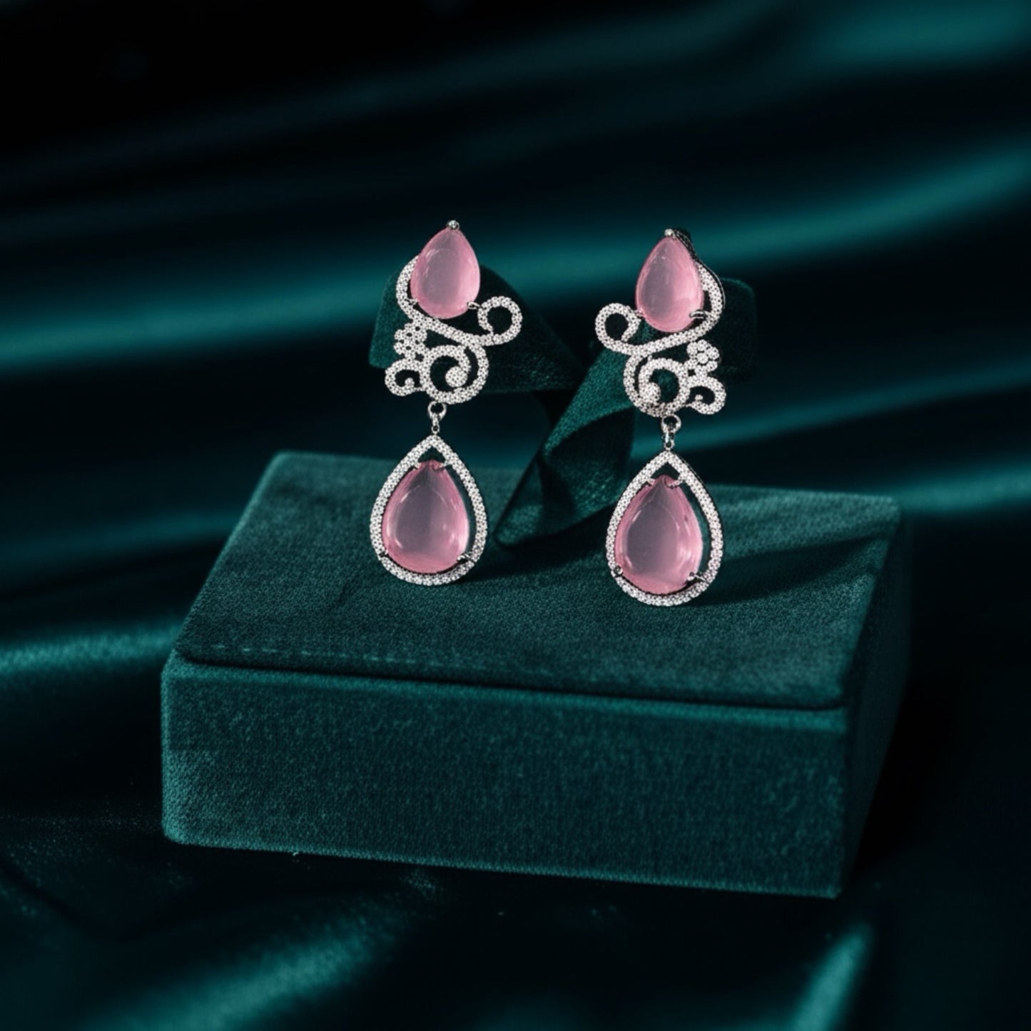 422643-P Earring With Gold/Rhodium Plating