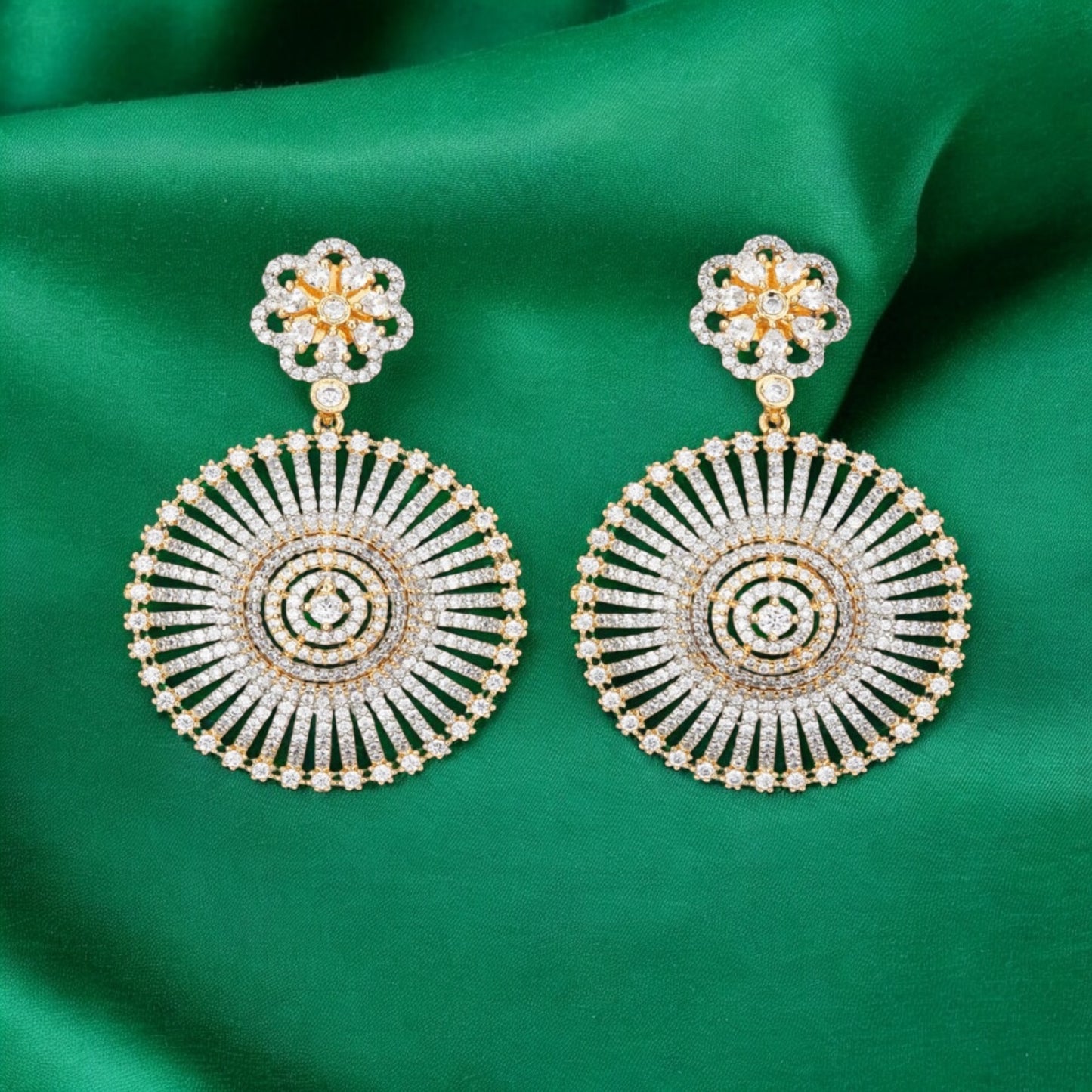 422509 American Diamond Classic Earring