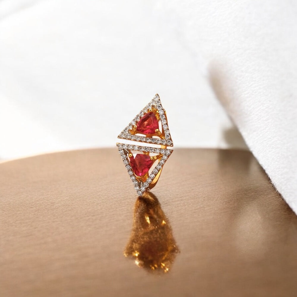 431809 Cz Adjustable Ring Rani