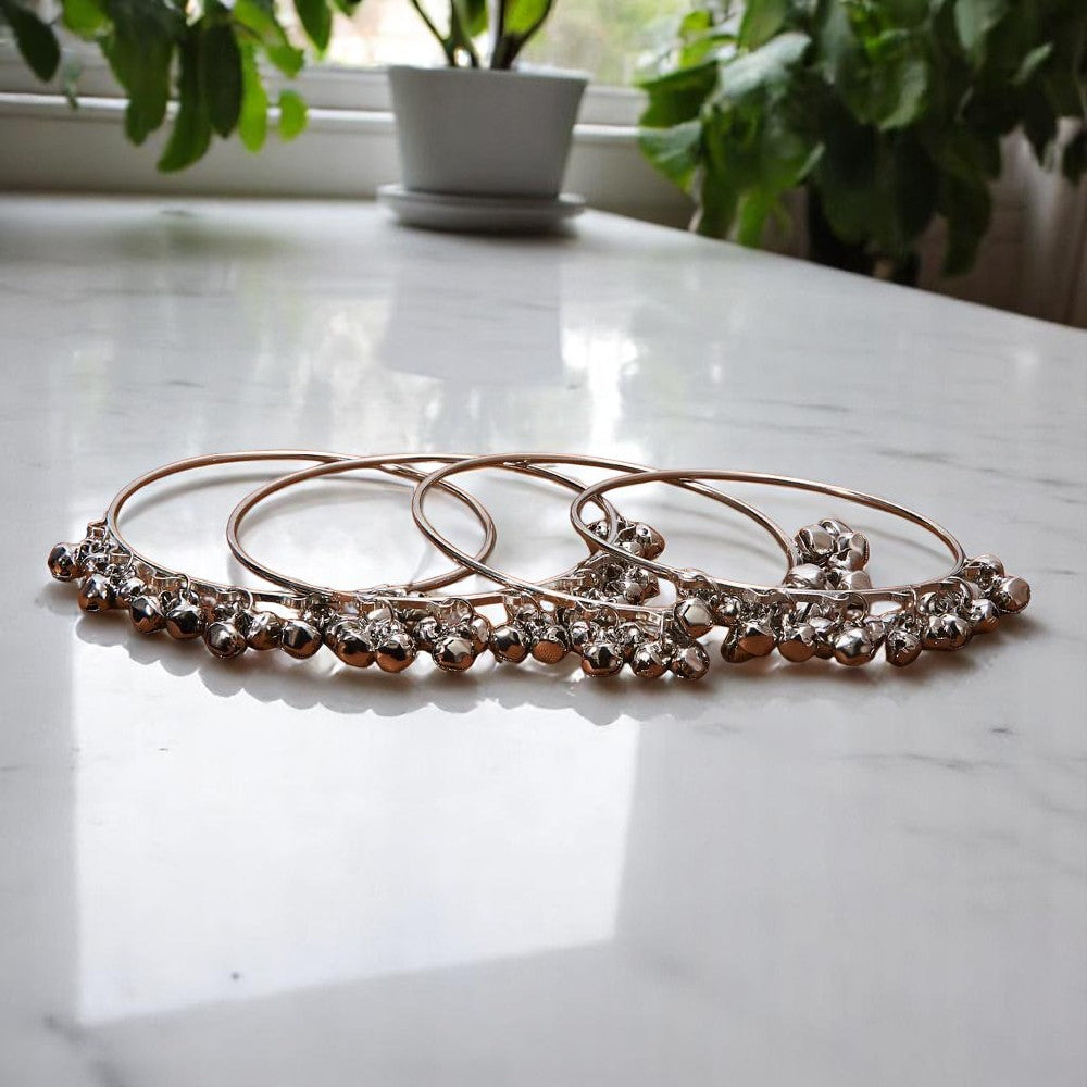 808459 Classic Bangles With Oxidised Plating-Size 2.4 & 2.6
