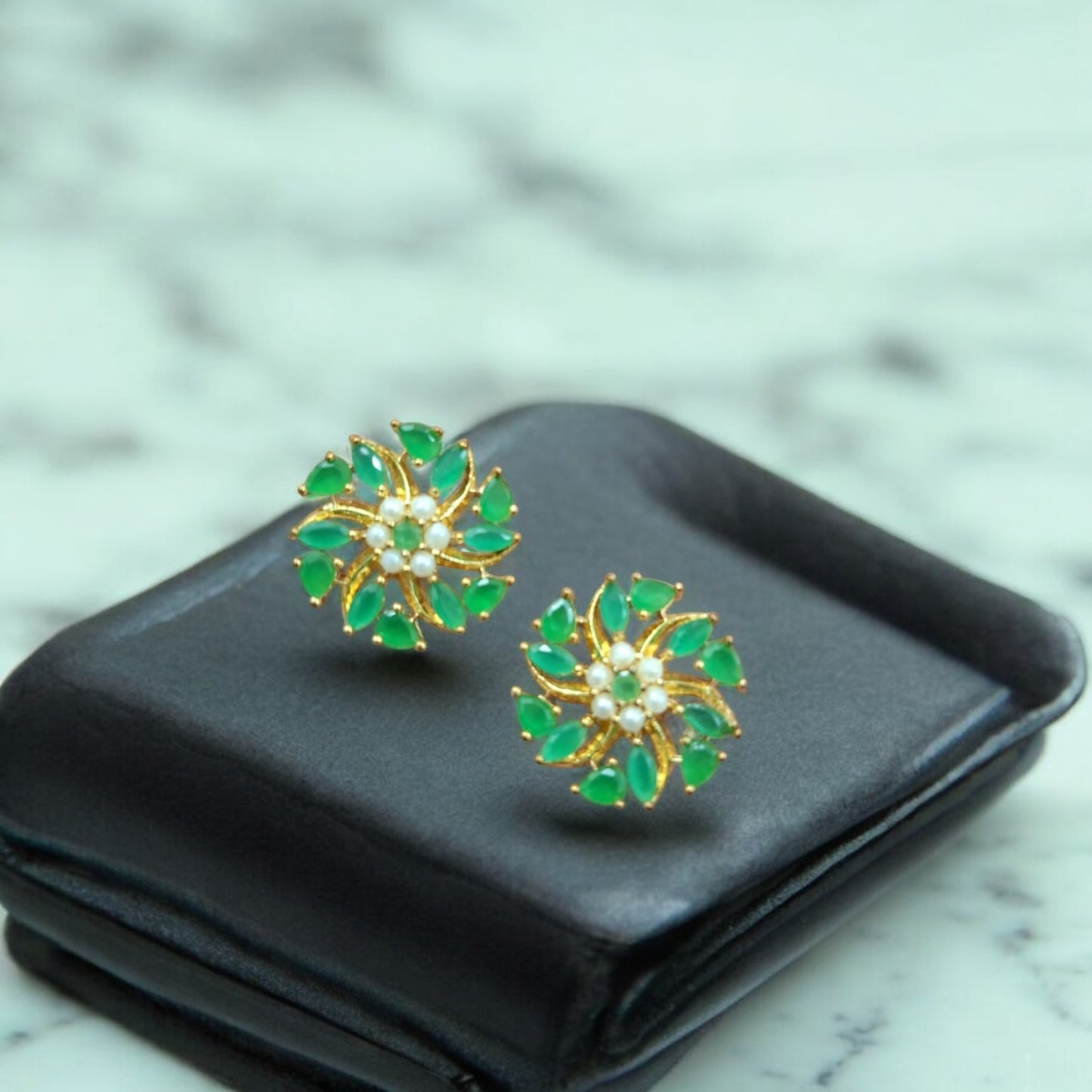 429409 Cz Classic Tops With Rhodium 2 Tone Plating
