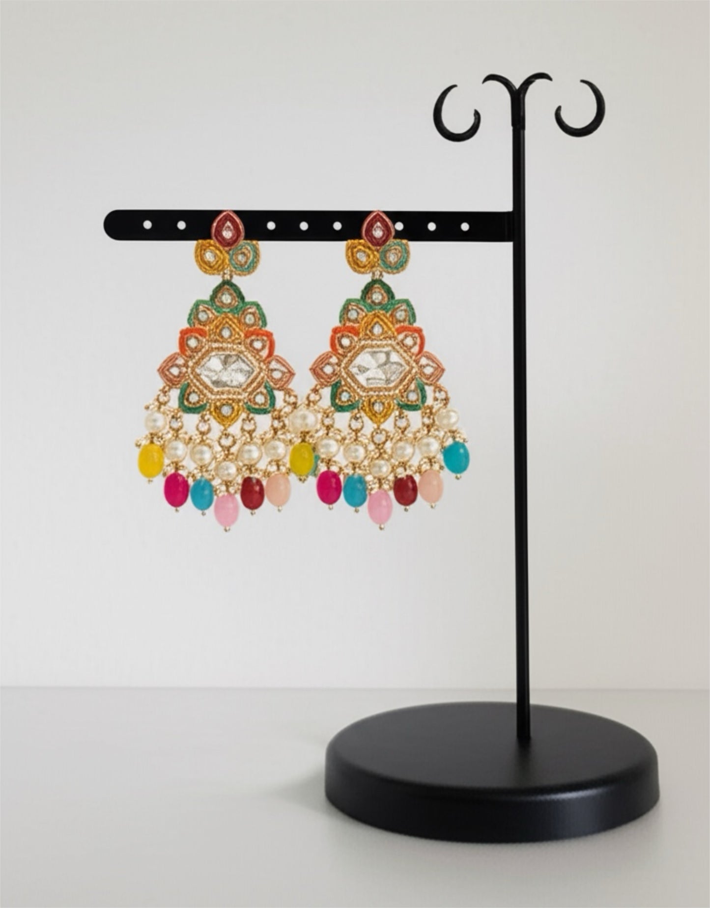 111896-Indo Western (Kundan) Earring-Multi